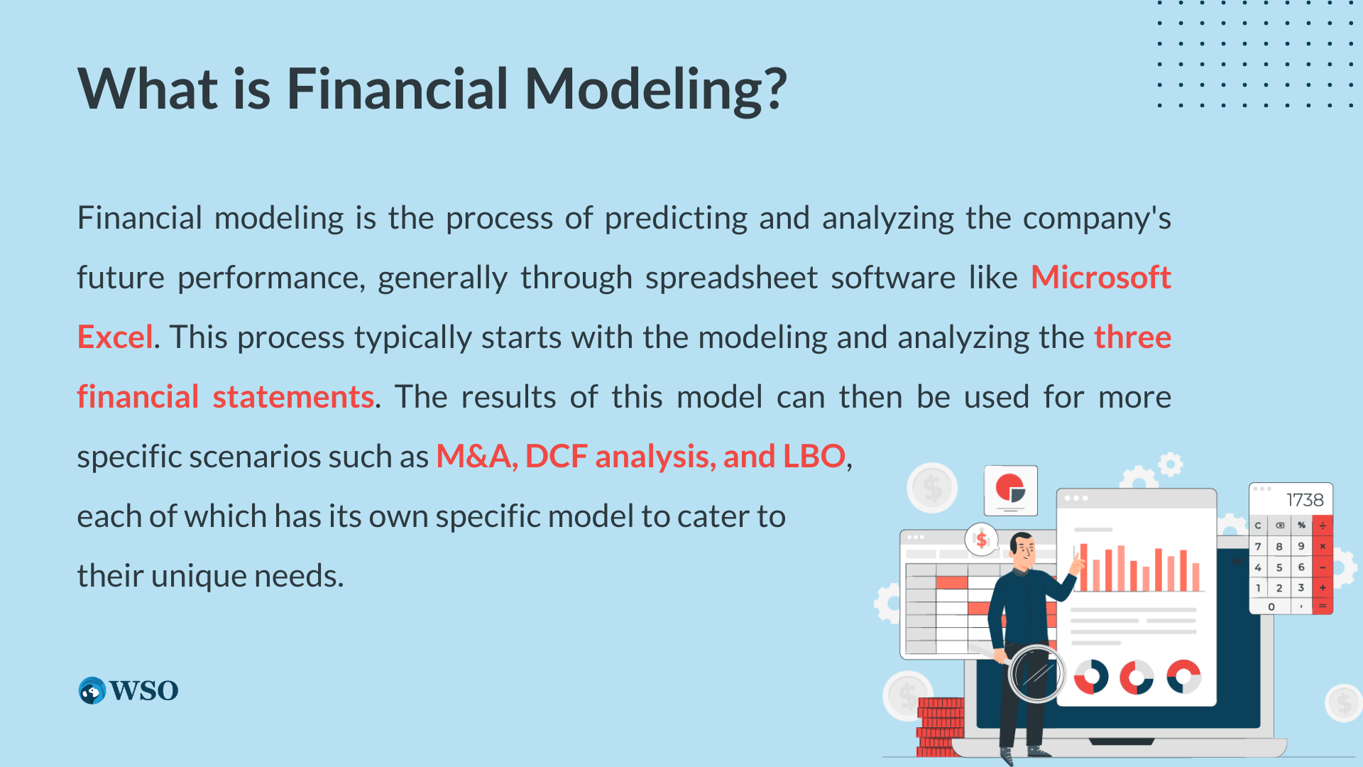 Financial Modeling on a laptop